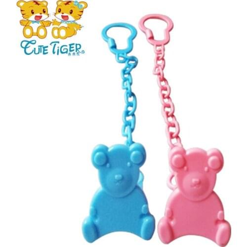 Hot Sale Baby Infant Dummy Cartoon Lovely Pacifier Soother Chain Clips Holder Toddler Toy Gifts