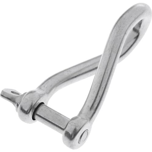 Durable Strong Twisted Stainless Steel Boat Anchor 76 X Shackle
