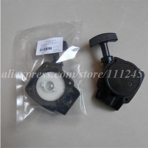 RECOIL STARTER ASSEMBLY 2T FOR CHINESE 1E34F 2 STROKE SPRAYER BRUSHCUTTER PULL START ROPE HANDLE PULLY REWIND TRIMMER PARTS