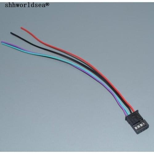 Worldgolden 968813-9C 0-1452576-8 PA66 For BMW 4 pin female unsealed wire harness connector