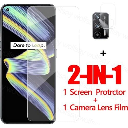 2.5D Screen Protector For Realme X7 Max 5G Glass For Realme X7 Max 5G Tempered Glass Protective Phone Film For Realme X7 Max 5G