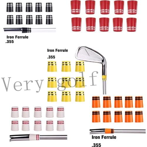 20pcs/lot Plastic Golf Iron Set ferrule .355 For Golf Irons Wedge GOLF Plastic ferrule