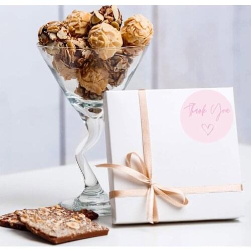 500pcs Thank You For Your Order Stickers Round Business Thank You Stickers For Shipping Bags Packaging Gift Sealing Labels