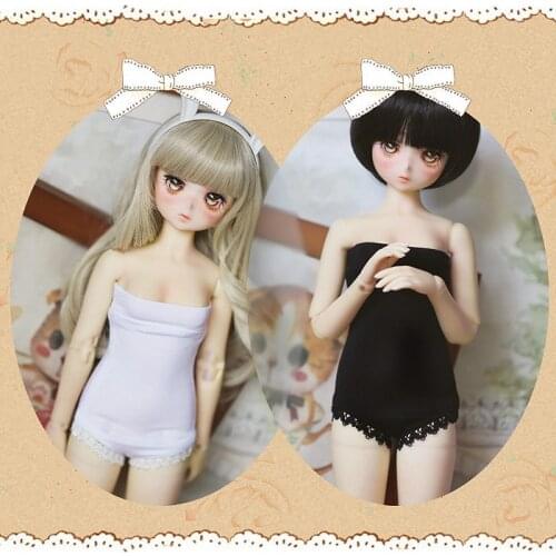 D01-P342 children handmade toy 1/6 1/3 1/4 Doll Accessories BJD/SD clothes Lace stretch tube top style underwear