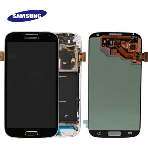 5.0'' Super AMOLED for SAMSUNG Galaxy S4 Display LCD with Frame GT-i9505 i9500 i9505 i337 i9506 i9515 Touch Screen Digitizer