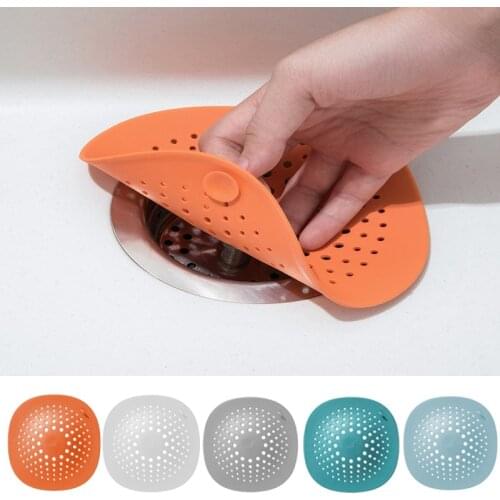 Sink Filter Shower Drain Hair Catcher Stopper Household Kitchen Bathroom Floor Drain Cover Universal Anti-clogging Sink Strainer