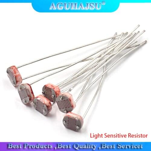 50PCS GL5528 GL5516 GL5537 GL5549 GL5539 5528 5516 5537 5549 5539 Light Sensitive Resistor Photoelectric Photoresistor