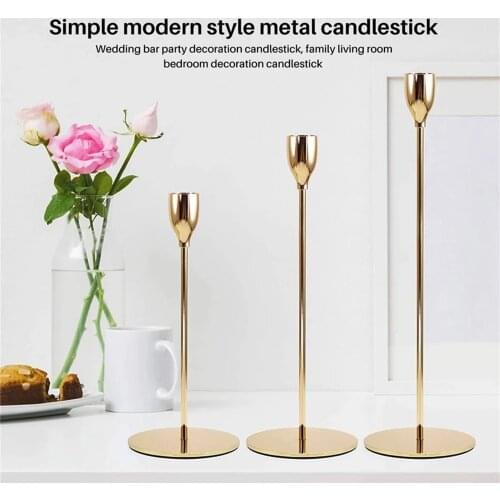 Foundtwo Decorative Wedding Candlesticks