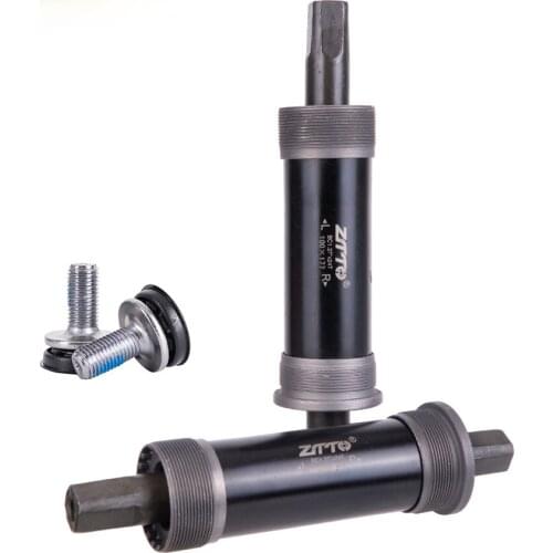 Bicycle 80mm 100mm Square Tapered Bottom Bracket BSA 80x142 100x155 100x177 80 100 Axis For Quare Hole For Fat Snow Bike