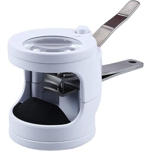 Nail Clipper with LED Lights and 3.5X Magnifying Glass Magnifier Finger Pedicure