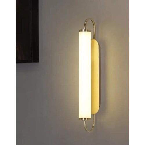 Nordic minimalist long wall lamp minimalist personalized sofa Wall aisle designer creative bedroom bedside lamp