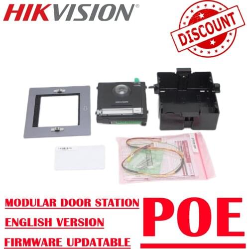 Hikvision DS-KD8003-IME1/Flush KD8 Series Pro Modular Door Station Access control function 5.0