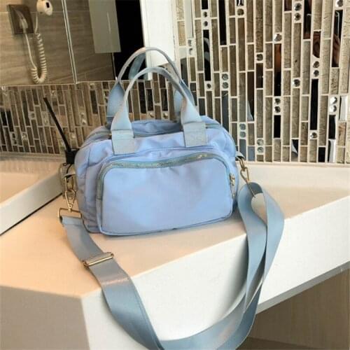 Nylon Women Purse Fashion Bags For Women 2020 Purses And Handbags Luxury Designer High Quality Shoulder Bag Zipper Crossbody Bag