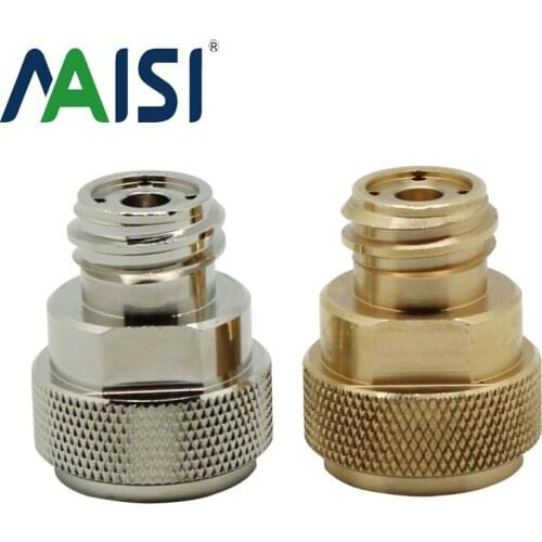 New Quick Connection 3oz Airsource Co2 Cartridge Cylinder to Paintball Tank 21*4 Thread Adapter