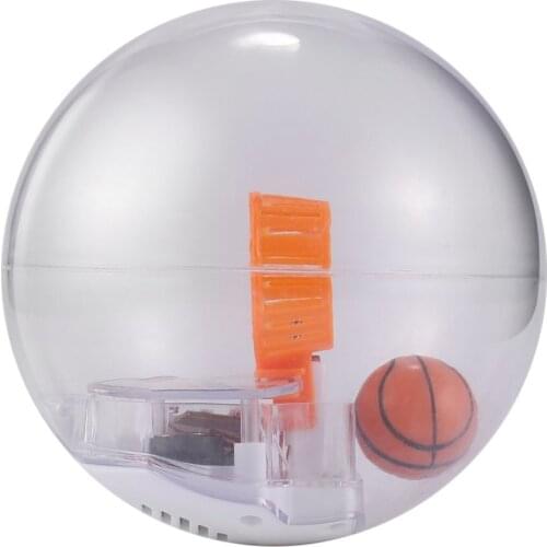 OCDAY Basketball Toys for Children Adult Basketball Game Anxiety Stress Shooting Toy LED Light Music Handheld Basketball Machine