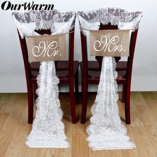 OurWarm Boho Wedding Table Decoration 35X300CM Floral Pattern White Lace Table Runner Rustic Chic Wedding Party Supplies