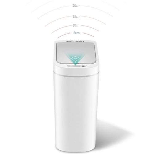 Automatic Touchless Intelligent Induction Motion Sensor Kitchen Trash Can Wide Opening Sensor Eco-Friendly Waste Garbage Bin