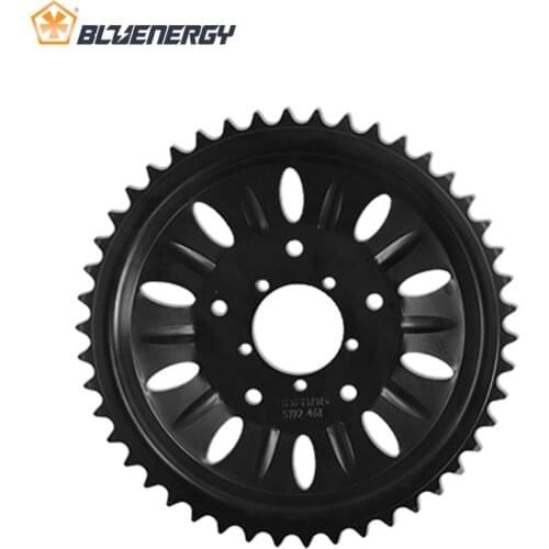 E-bike Bafang 8FUN 48V 1000W BBSHD BBS03B 40T 42T 44T 46T Chain Wheel Adapter Black Electric Bicycle Conversion Chainwheel
