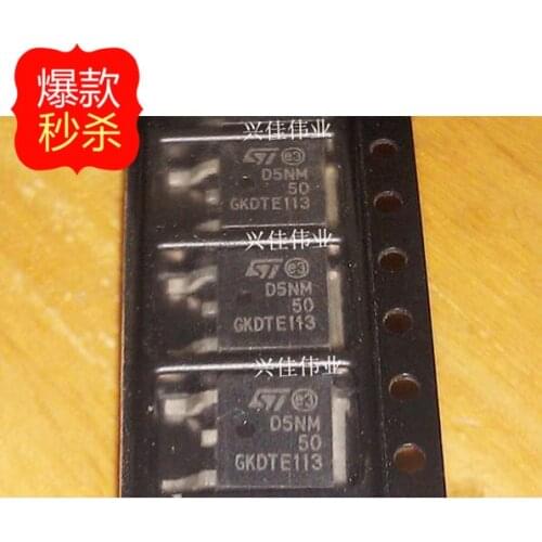 10PCS New original authentic D5NM50 STD5NM50 STD5NM50T4 TO252