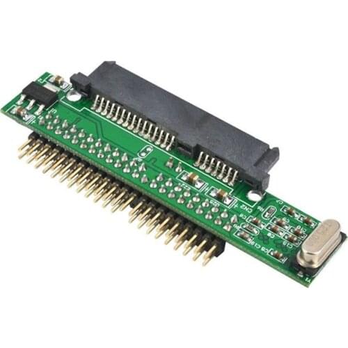 7+15 Pin Sata Ssd Hdd Female To 2.5 inch 44Pin Ide Male Adapter For Laptop