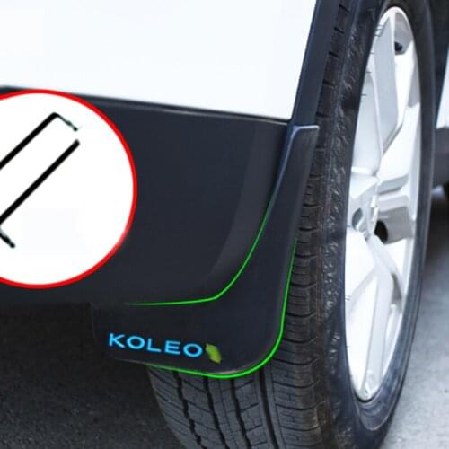 Car multifunctional full-faced PP material front and rear fenders For Renault Koleos for Samsung QM6 2016 2017 2018