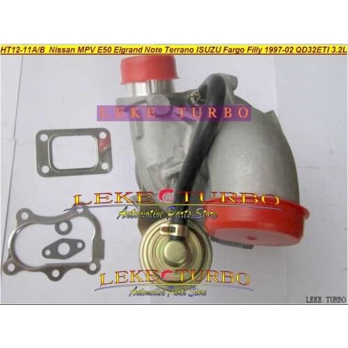 Free Ship HT12-11B 14411-1W401 14411-1W402 144111W402 Turbo For Nissan MPV E50 Elgrand Note For ISUZU Fargo Filly QD32ETI 3.2L