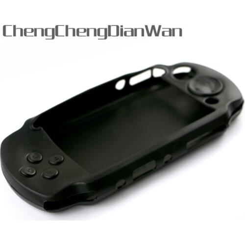 ChengChengDianWan High quality Soft Silicone Skin Protector Cover Case for PSPE 1000 PSP E1000 Console shell 20pcs/lot