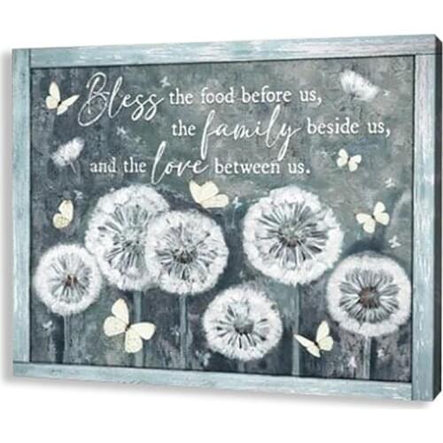 Wall Decor Vintage Rustic Dandelions Canvas Landscape Painting And Printing For Home Decor Farmhouse Office Room Posters