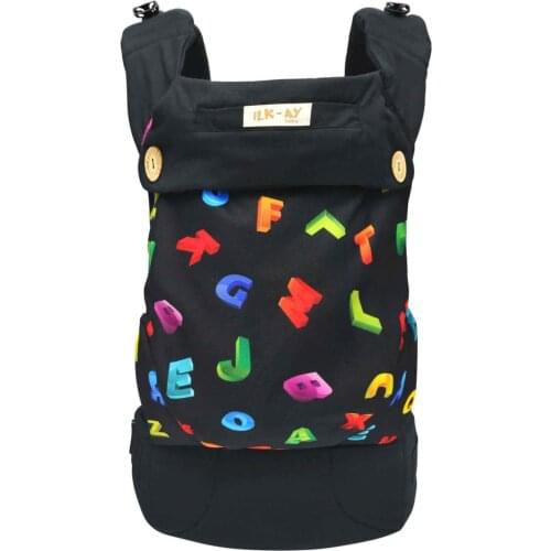 ERGONOMIC KANGAROO LETTERS MODEL (3 MONTHS-4 YEARS OLD) ILKAY BABY HANDY