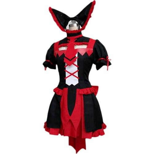 Gate Jieitai Kanochi nite Rory Mercury Kaku Tatakaeri Red Dress Cosplay Costume