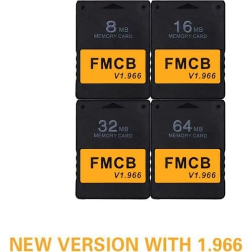 New Fmcb V1.966 8Mb/16Mb/32Mb/64Mb Gratis Mcboot Voor Voor Playstation2 PS2 Game consoles