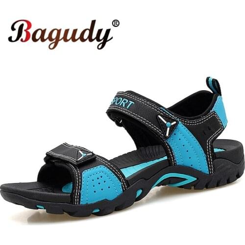 New Summer Mens Sandals Fashions Outdoor Breathable Men Sandals lightweight Comfortable Men Beach Sandals Mens Flat Sandals