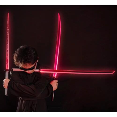 DamienSaber New Arrival Flat Lingthsaber Blade High Quality Saber Sword Accessories 80cm Length With Color Changing