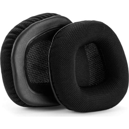 Replacement Memory Foam & Mesh Fabric Ear Cushion Pads Cover for Corsair Void & Void PRO RGB Wired/Wireless Gaming Headset