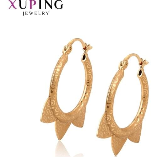 Xuping Jewelry for Girls Animal Series Earrings Hoops Literary Style Thanksgiving Christmas Gifts 97507