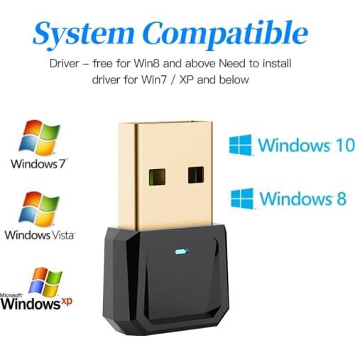2019 NEW 1 PCS Bluetooth USB Adapter Bluetooth 5.0 Transmitter Receiver Desktop Laptop Keyboard Printer Receiver dropshipping