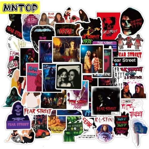 10/30/50Pcs/set American Classic Horror Movies Fear Street Cartoon Graffiti Mix Stickers For Diy Luggage Laptop Case Skateboard