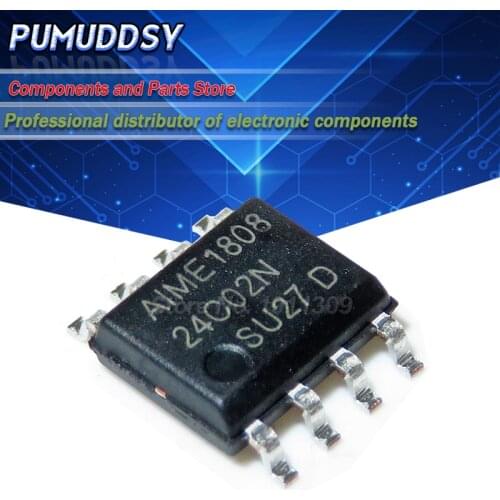 10PCS AT24C02 AT24C04 AT24C08 AT24C16 AT24C32 AT24C64 AT24C02N AT24C04N AT24C08N AT24C16N AT24C32N AT24C64N 24C02 24C04 24C08