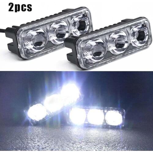 2x 3 12V LED Work Light Spotlight Offroad Working Light LED Light BarWork Light Car Daytime Running Light