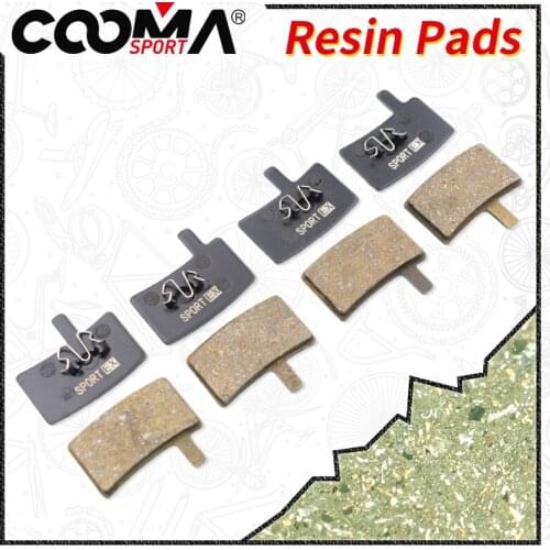 Bicycle Brake Pads for Hayes Stroker Trial, Stroker Carbon, Stroker Gram Disc Brake, Black Class Resin, 4 Pairs