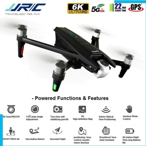 JJRC X15 Drone 6K Professional GPS Quadcopter with 2-Axis Gimbal HD Camera FPV Brushless Motor 1200 Meter RC Dron VS SG906 Pro