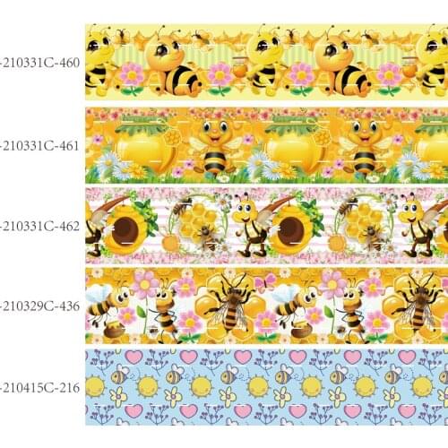 50 yards/lot) Hot sale 25mm 38mm little ant printed cartoon ribbons