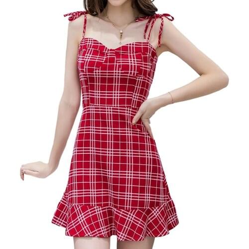 Модные платья в клетку MsDaste China At AliExpress