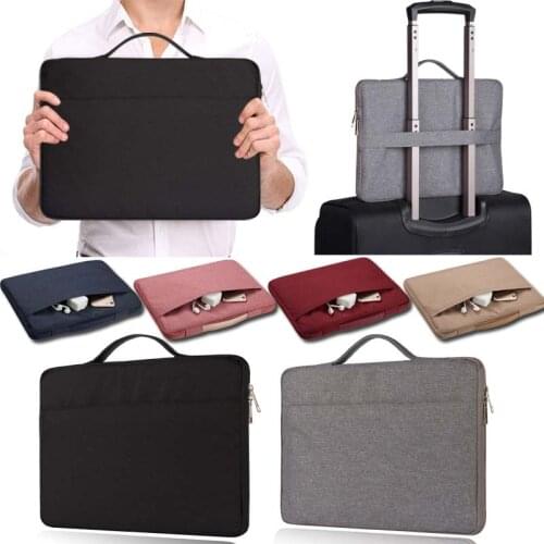 Solid Laptop Sleeve Bag for Microsoft Surface Pro 2/3/4/6/7/X/Book/Laptop Portable Style Case for 14/15.6/11.6/12/13.3 Inch