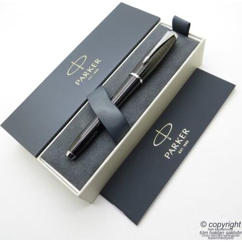 Parker Urban Premium Metal Ebony Black Fountain Pen | İsme Special Pen | Gift Pen