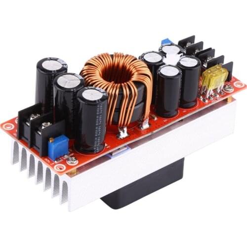 1500W 30A DC-DC Boost Converter Step-up Boost Module DC10-60V To DC12-90V With Cooling Fan High Quality