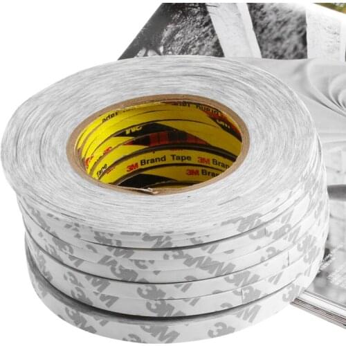 Strong Sticky Double Sided Adhesive Tape 2mm-10mm 50m Length For Home Hardware New