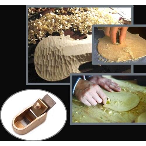 Rose Gold Color Violin Makers Plane Cutter Brass Luthier Tool Violin Making Tools Mini Brass Planes Woodworking Planes