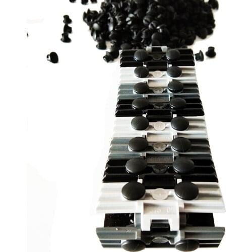 100cs/set Rubber Stopper Chain link Grip Caterpillar Track Attachmen Brick Toys