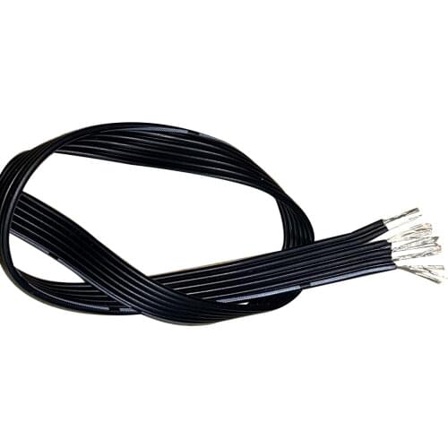 Heat-resistant adapter cable IDC cable display cable 22 24 26 28 30-AWG flat rehearsal cable display 6pin flexible parallel line